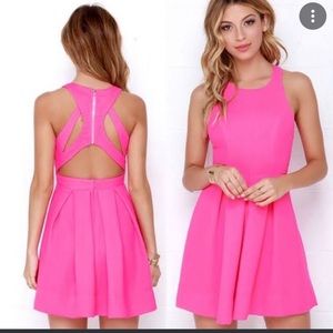 Lulu’s Pink Party Dress